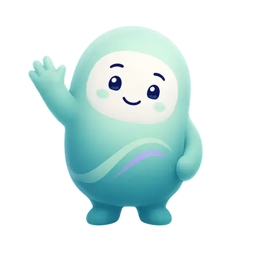 Mivo, the DoseDash mascot, waving